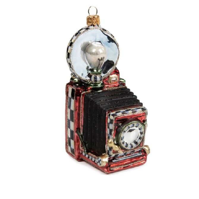 MacKenzie-Childs Glass Ornament, My Selfie