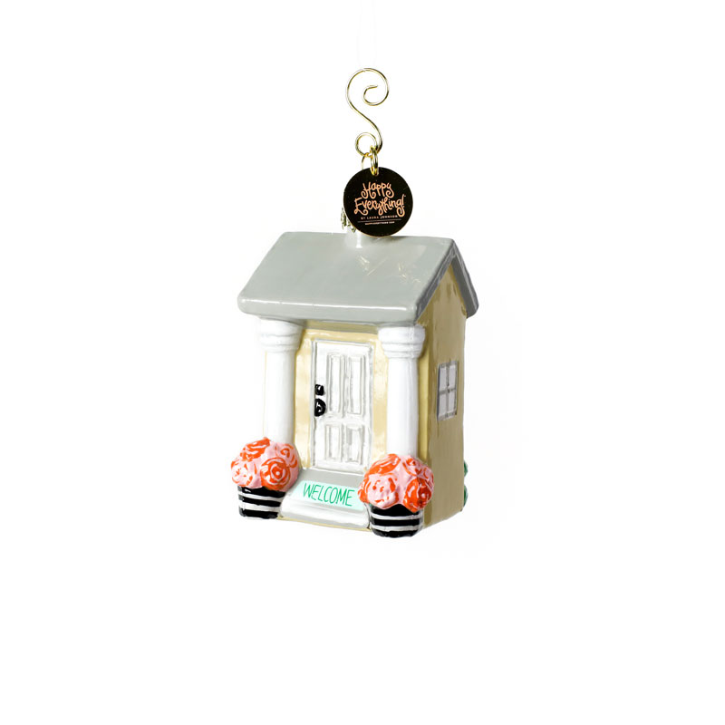 Coton Colors House Welcome  Ornament