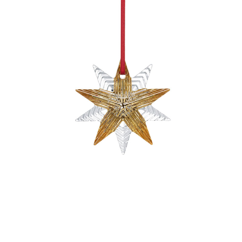 Baccarat Noel Gold Annual Ornament, 2021