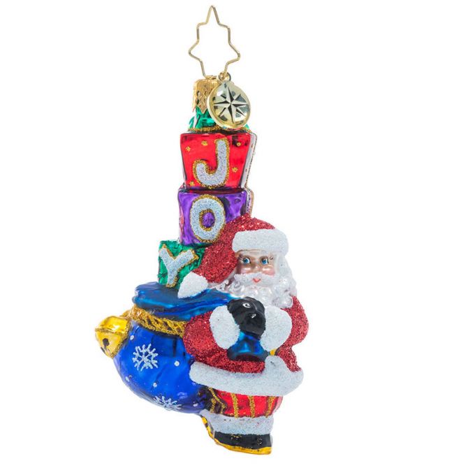 Christopher Radko Joyous Saint Nick Gem Ornament