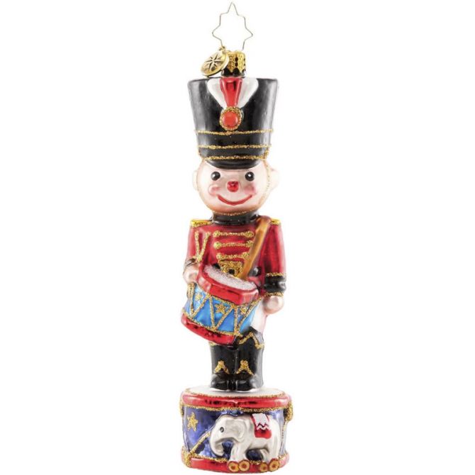 Christopher Radko Cheerful Toy Soldier Ornament