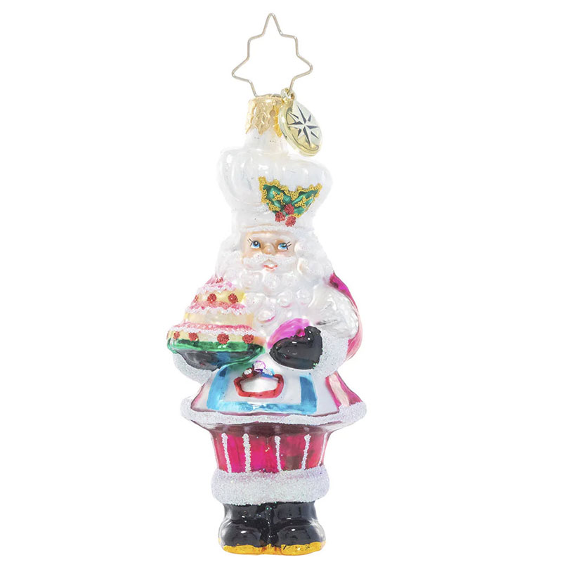 Christopher Radko Santa's Tower Of Flour Gem Ornament