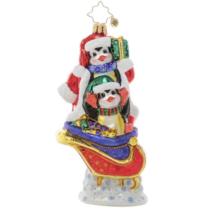 Christopher Radko Silliest Sleigh Ride Ornament