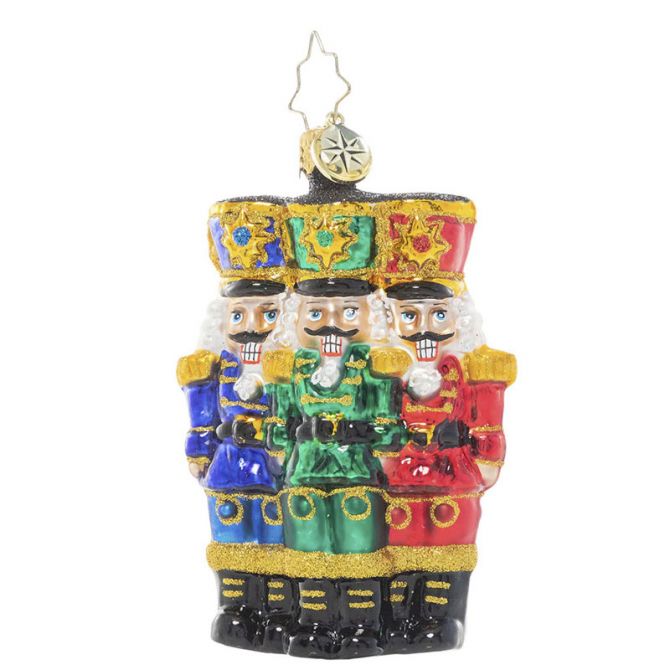 Christopher Radko Nut-Cracking Pack Gem Ornament