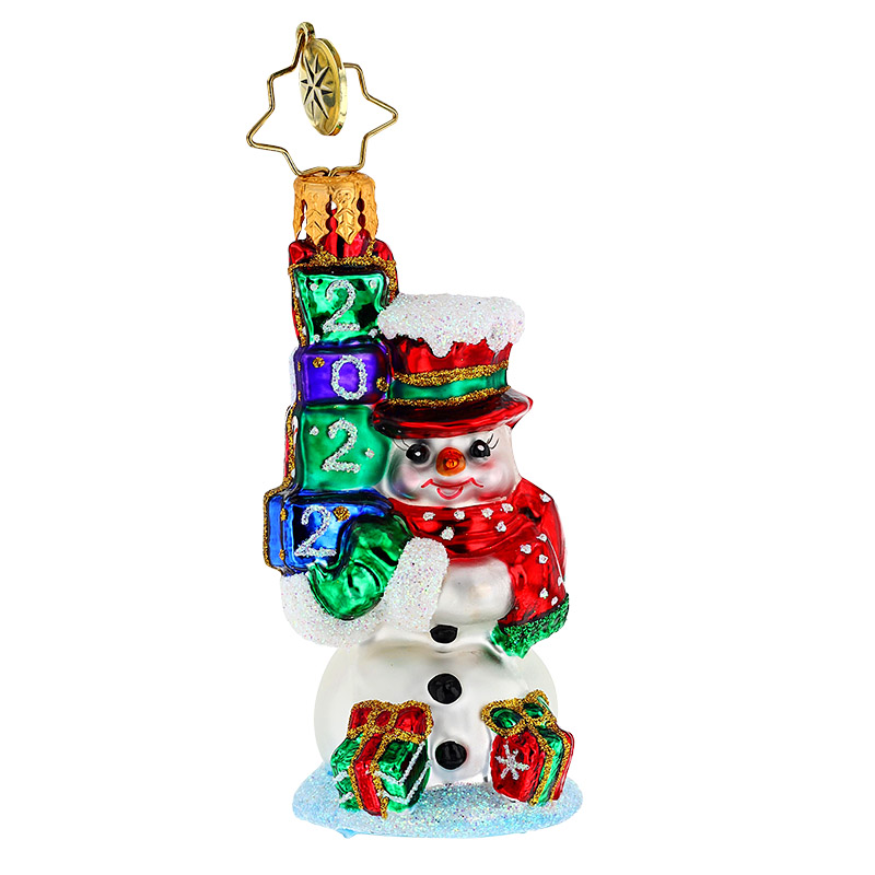 Christopher Radko 2022 Teetering Tower of Treasures Ornament