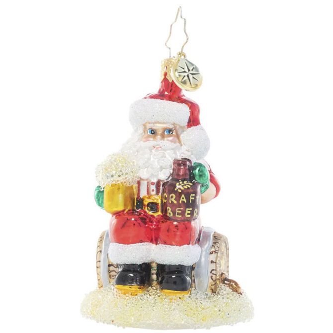 Christopher Radko Oktoberfest Cheers Gem Ornament