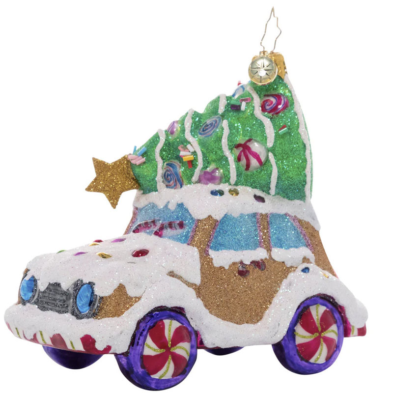 Christopher Radko Candy Tree Delivery Ornament