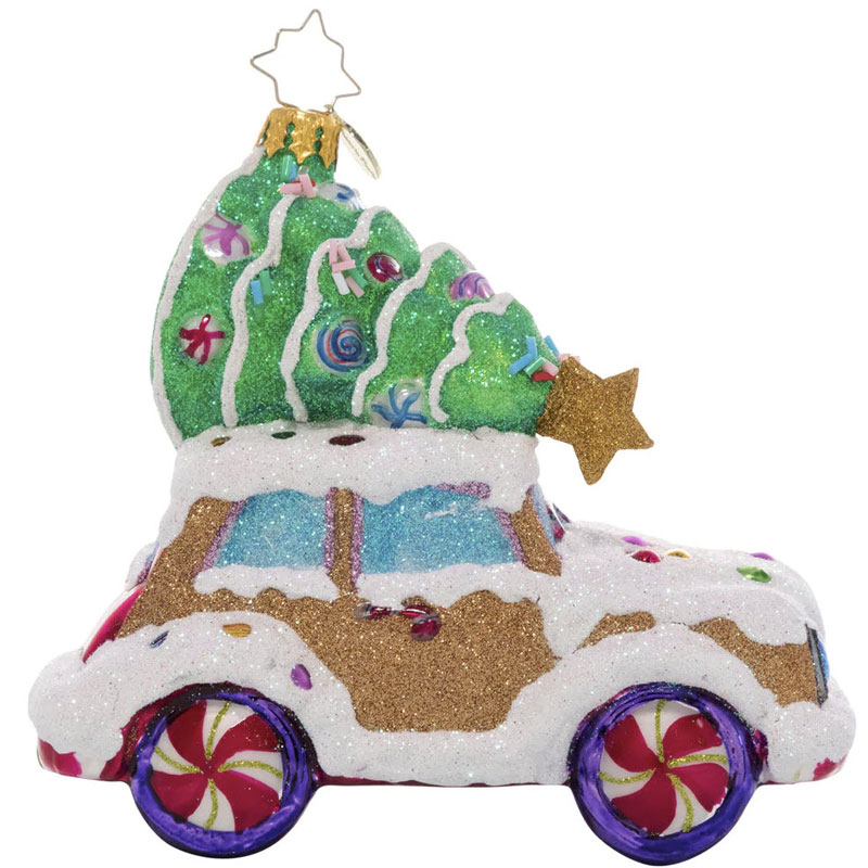 Christopher Radko Candy Tree Delivery Ornament