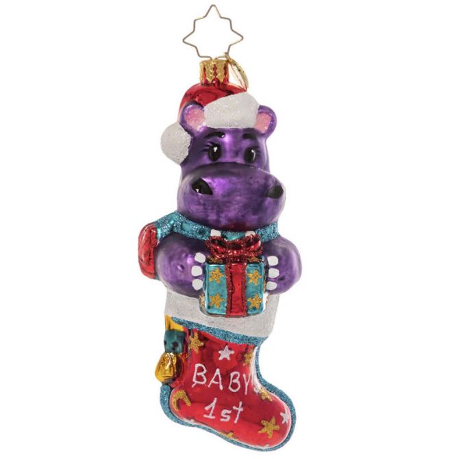 Christopher Radko Big Baby's First Christmas Ornament