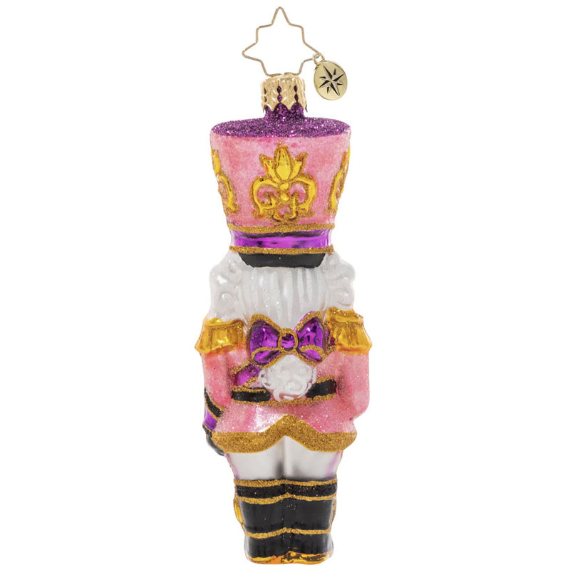 Christopher Radko Flushed With Pink Ornament