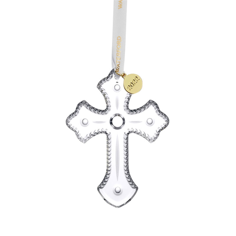 Waterford Annual Cross Ornament, 2022