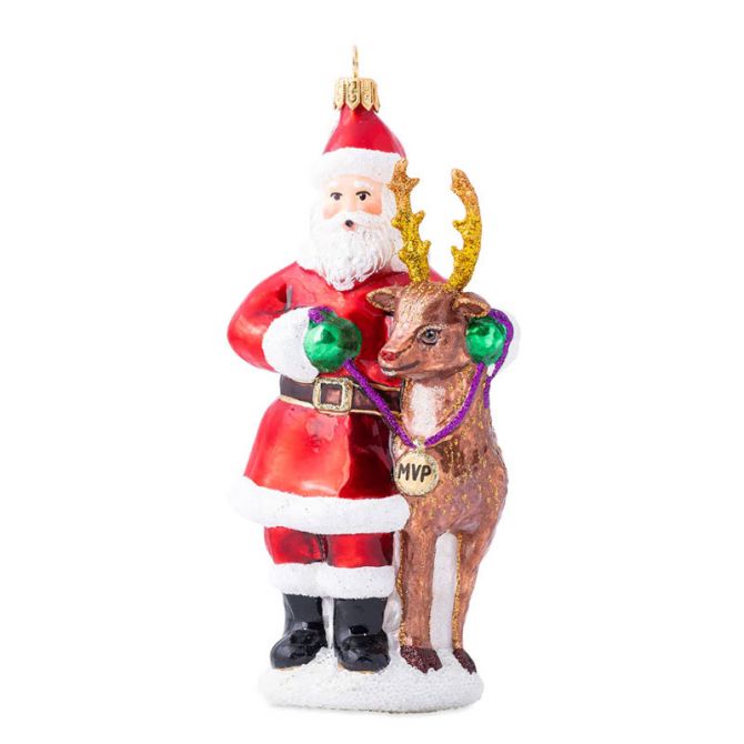 Juliska Country Estate Rudolph Ornament, Reindeer Games