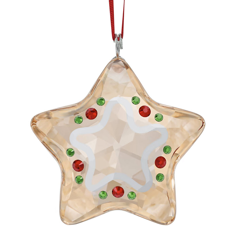 Swarovski Holiday Cheers Gingerbread Star Ornament