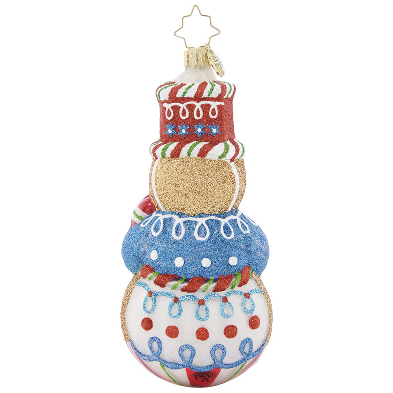 Christopher Radko Sweetest Snowman Ornament