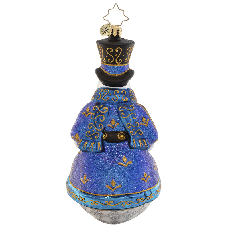 Christopher Radko Winter's Frost Snowman Ornament