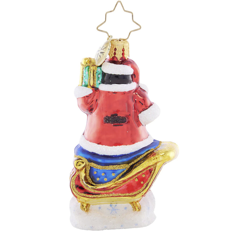 Christopher Radko Silliest Sleigh Ride Gem Ornament