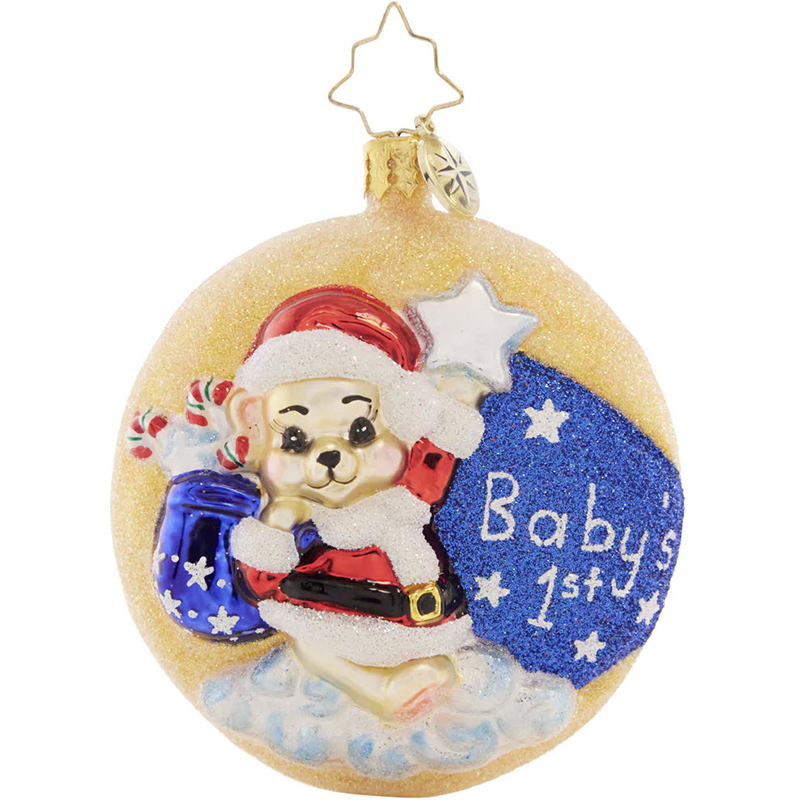 Christopher Radko Darling 1st Christmas Gem Ornament