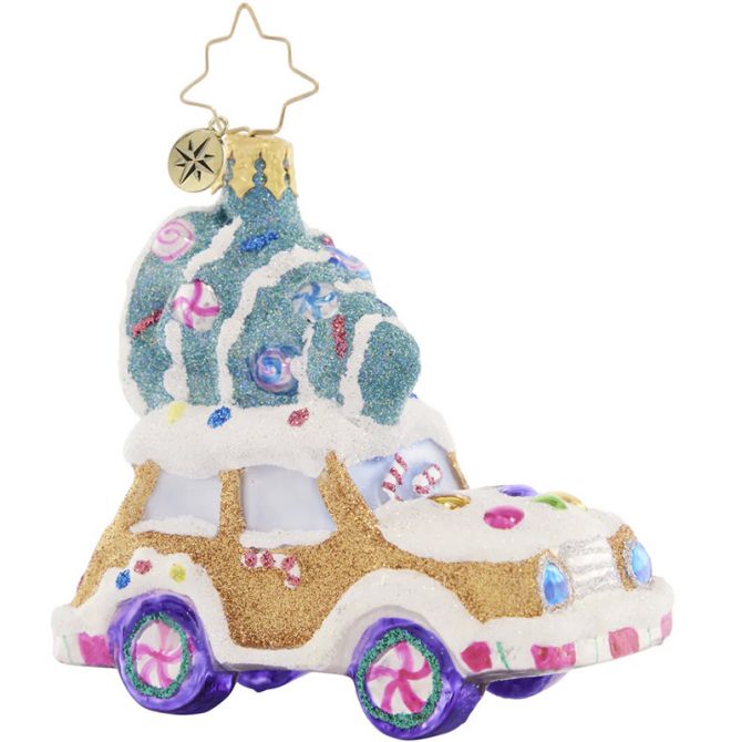 Christopher Radko Candy Tree Delivery Gem Ornament