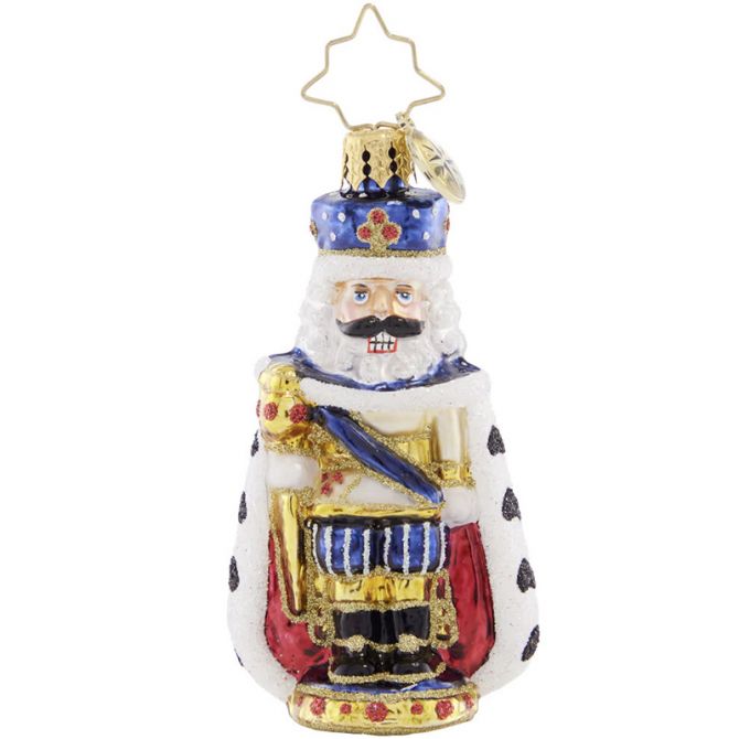 Christopher Radko Nutcracking Royalty Gem Ornament