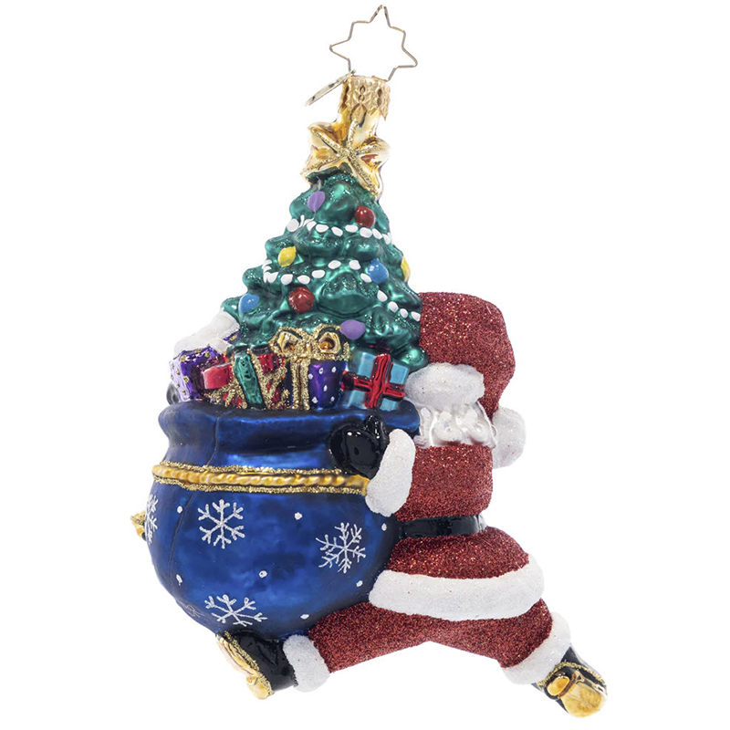 Christopher Radko Santa's Sprint Ornament