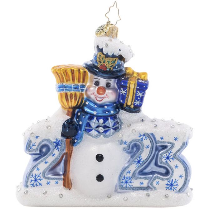 Christopher Radko Coolest Year Yet 2023 Ornament