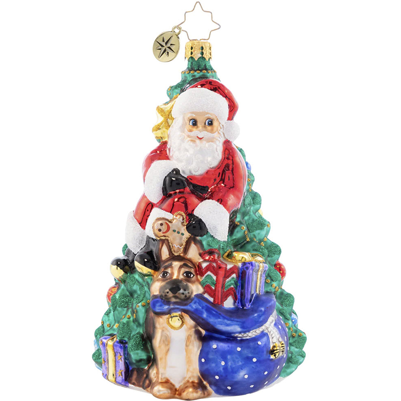 Christopher Radko Santa's Best Friend 2023 Ornament