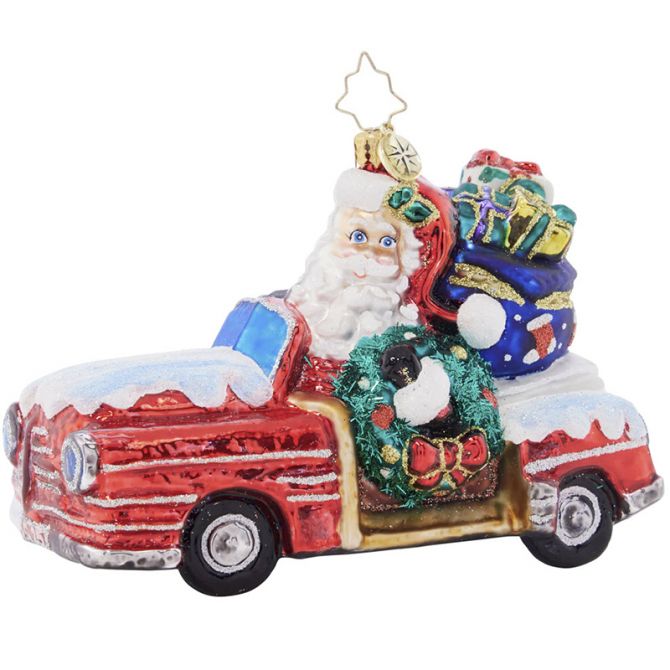 Christopher Radko Christmas Cruiser Ornament 1021635 Borsheims