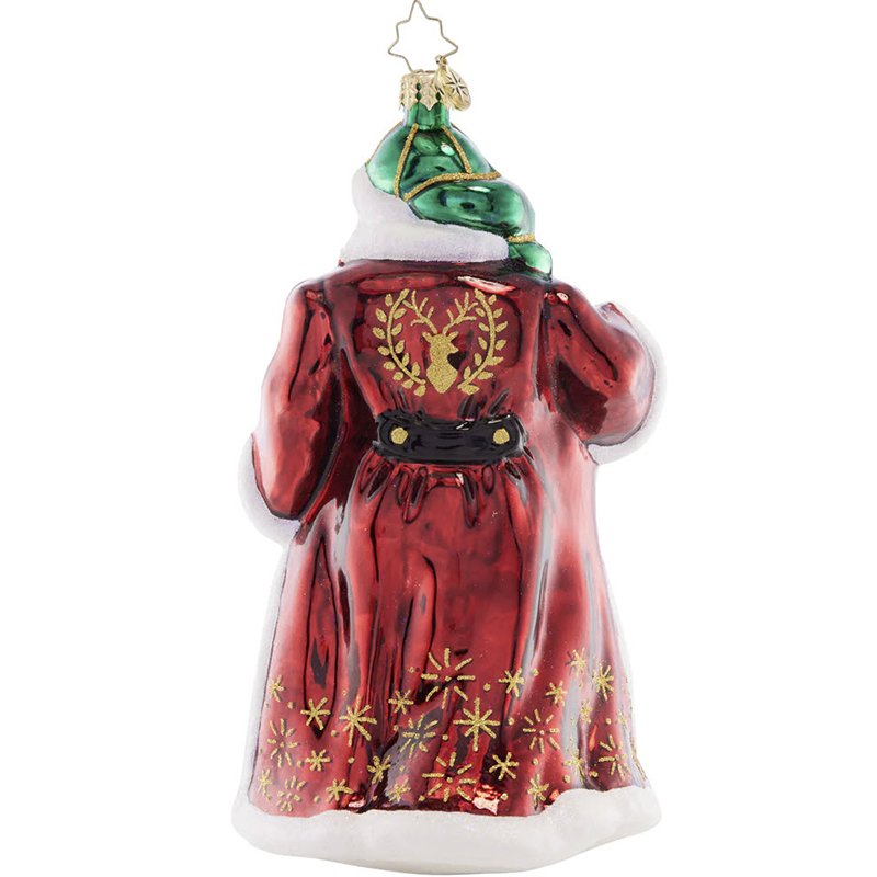 Christopher Radko Clad In Plaid Ornament