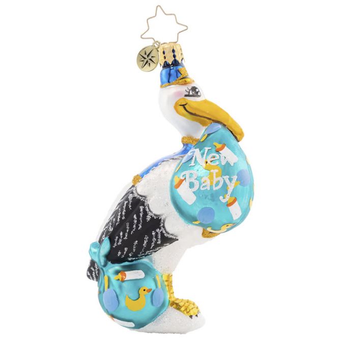 Christopher Radko Sweet Special Delivery Ornament