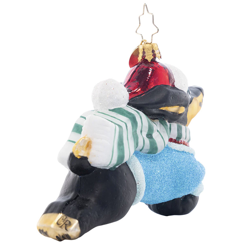 Christopher Radko Santa Paws Ornament