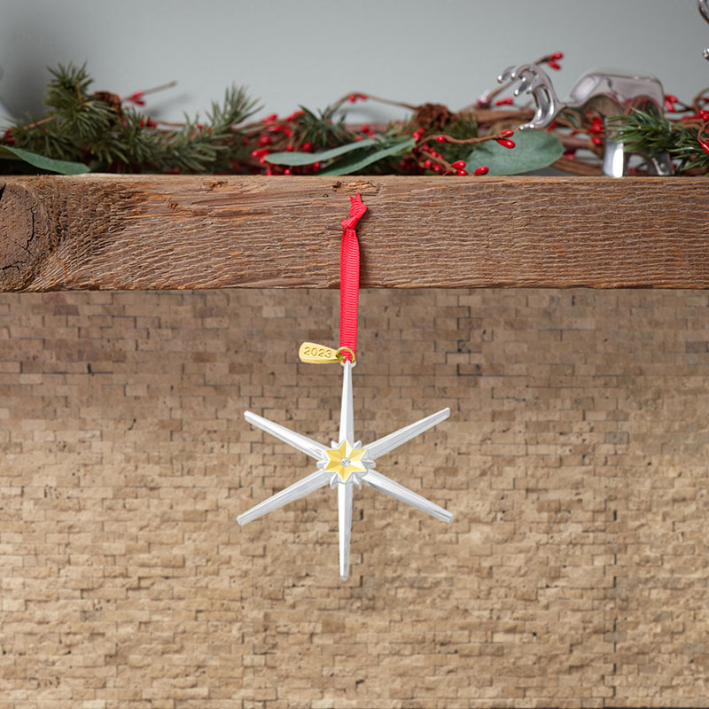 Nambe 2023 Annual Snowflake Ornament