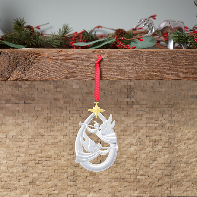 Nambe Glorious Angels Ornament