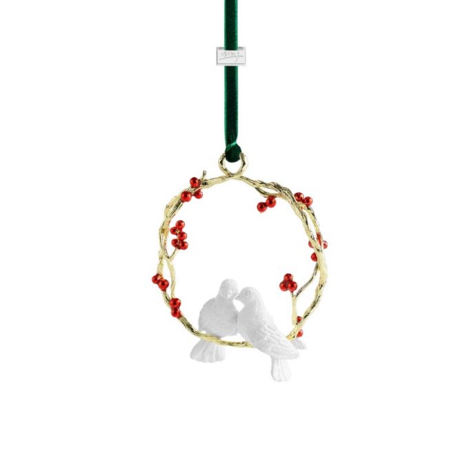Michael Aram Turtle Dove Ornament