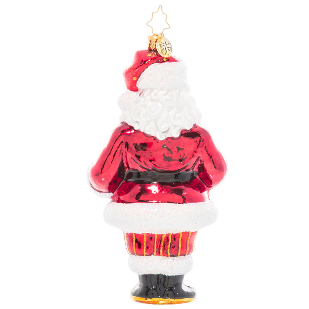 Christopher Radko Thank a Vet Santa Ornament
