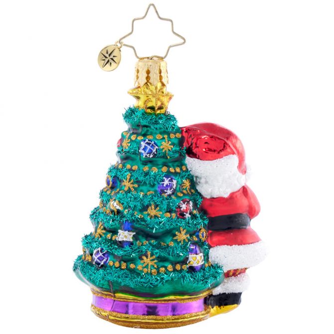 Christopher Radko "Deck the Halls Santa" Ornament