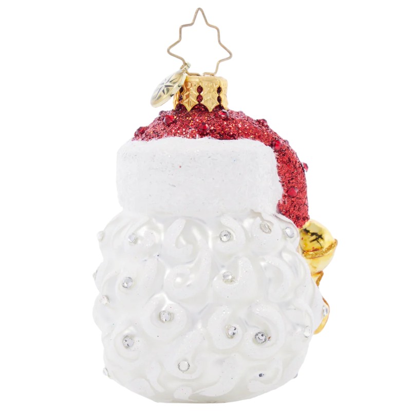 Christopher Radko Sparkling Santa Nick Gem Ornament