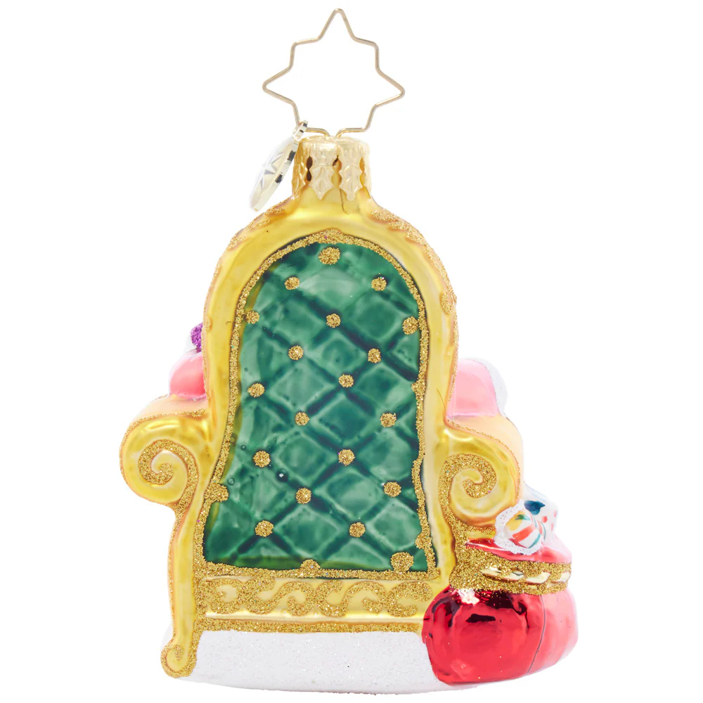 Christopher Radko Strike a Pose Santa Ornament