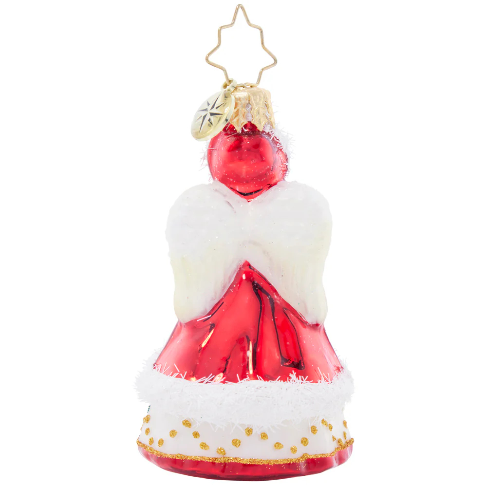 Christopher Radko Holiday Joy Angel Ornament