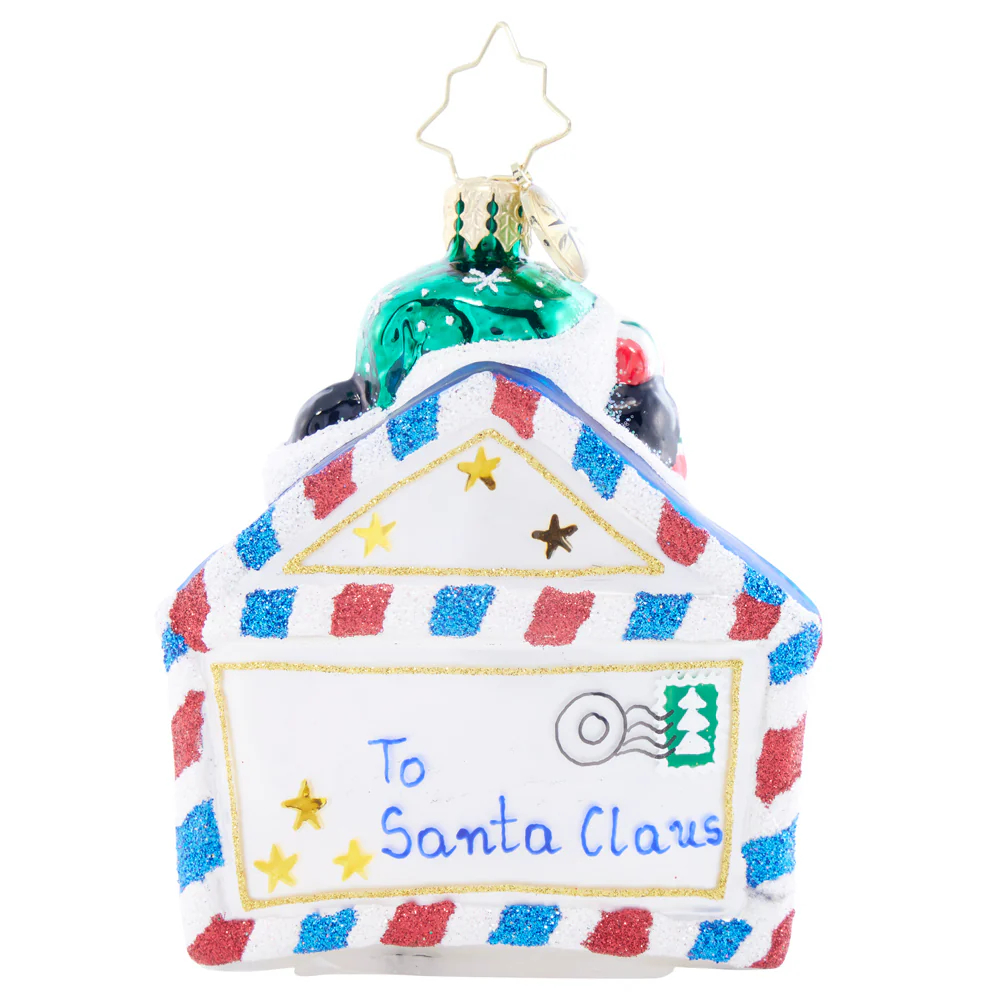 Christopher Radko Penguin Delivery Ornament