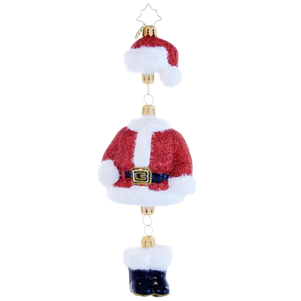 Christopher Radko Suiting Up for the Season Ornament