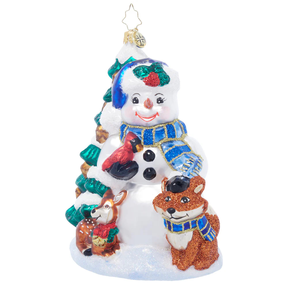 Christopher Radko Wintery Pals Ornament