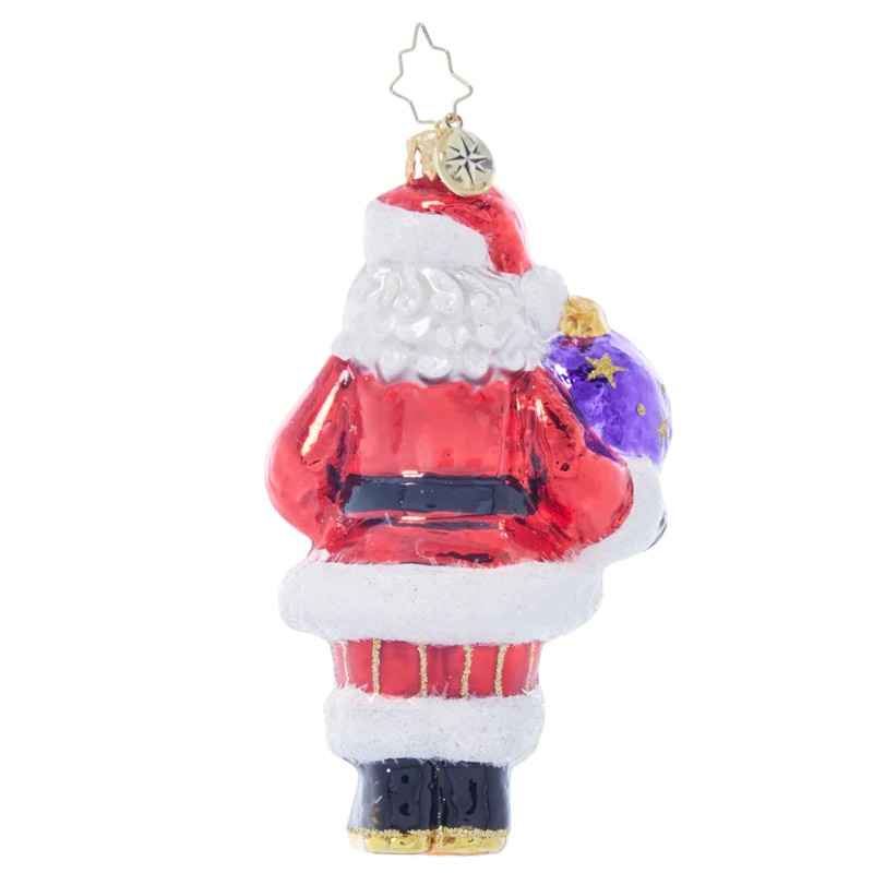Christopher Radko Santa's 2024 Keepsake Gem Ornament