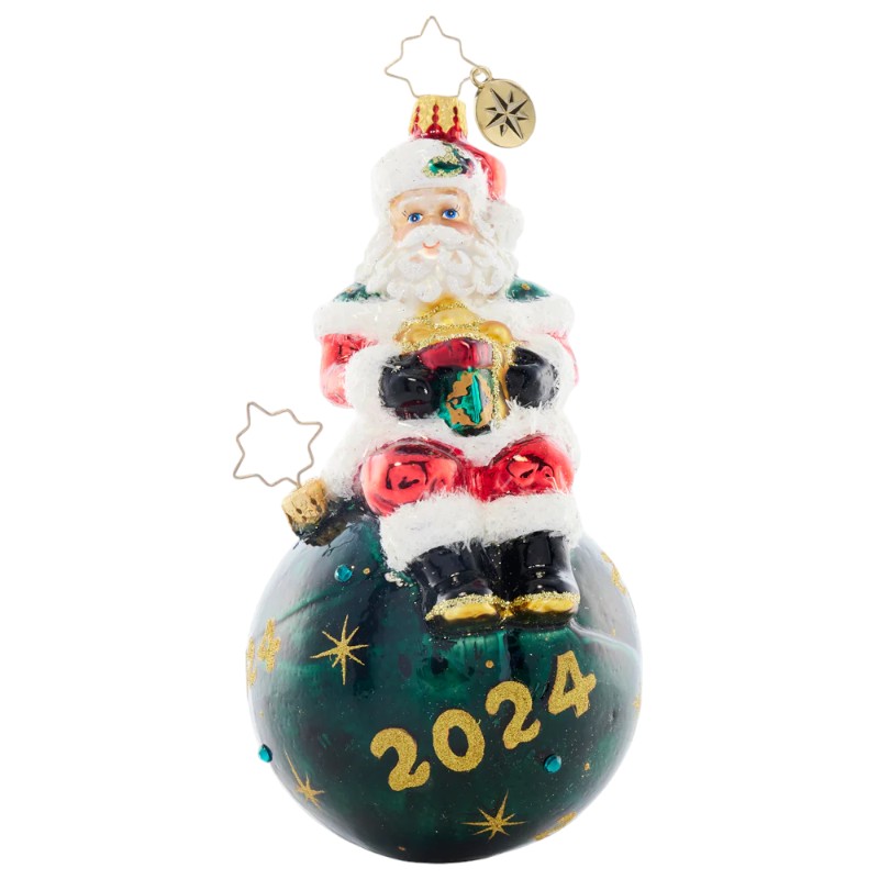 Christopher Radko 2024 Christmas Wishes Gem Ornament