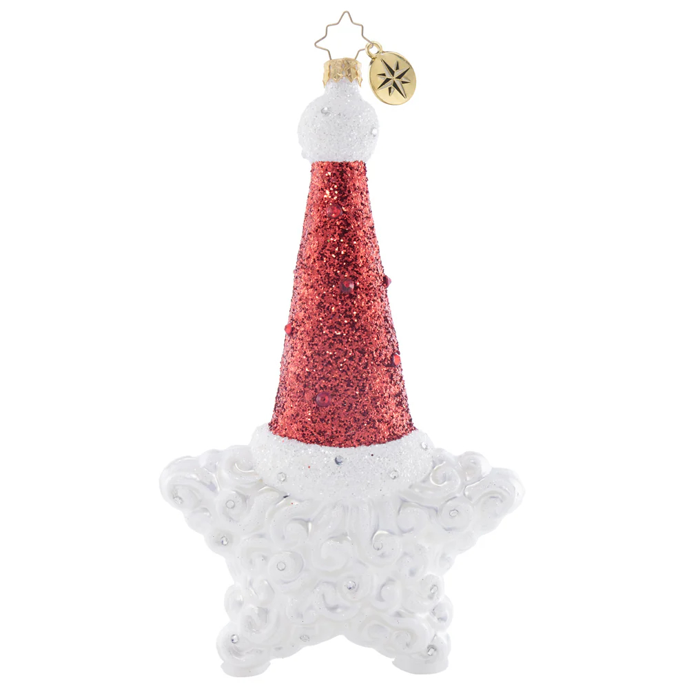 Christopher Radko Santa's Star Power Ornament