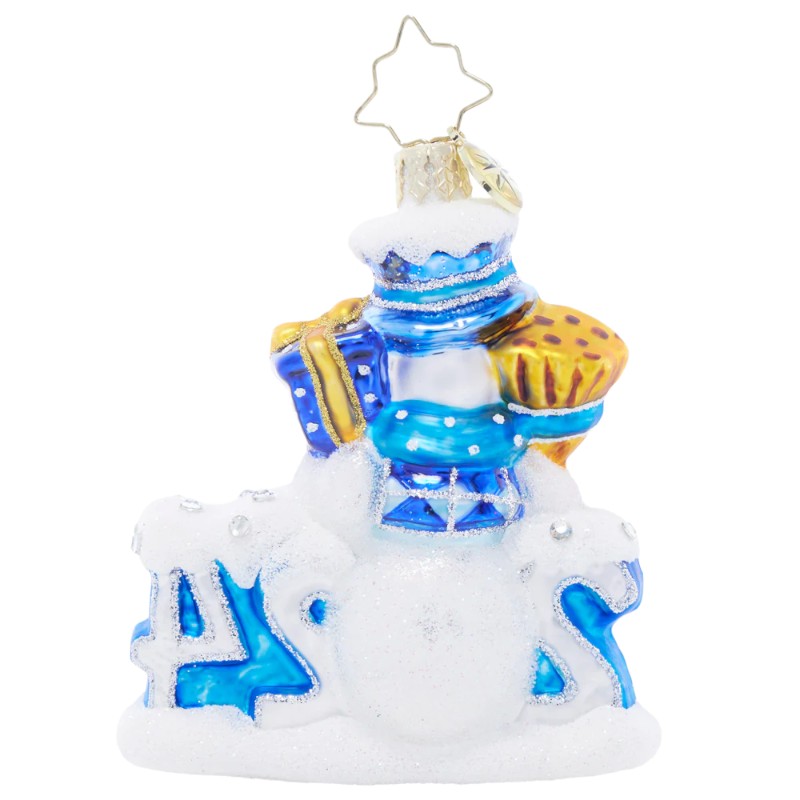 Christopher Radko Coolest Year Yet 2024 Gem Ornament