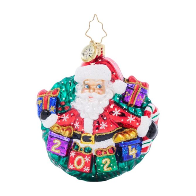 Christopher Radko Yearly Salutations 2024 Gem Ornament