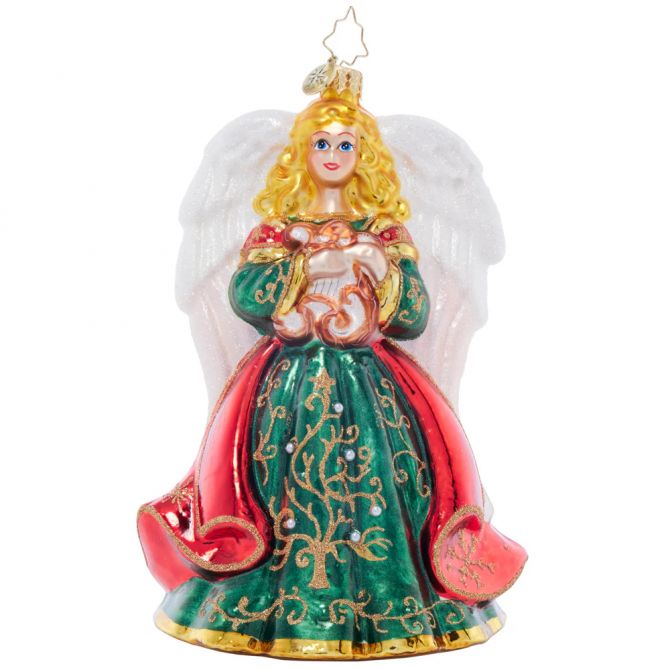 Christopher Radko Heavenly Harpist Ornament