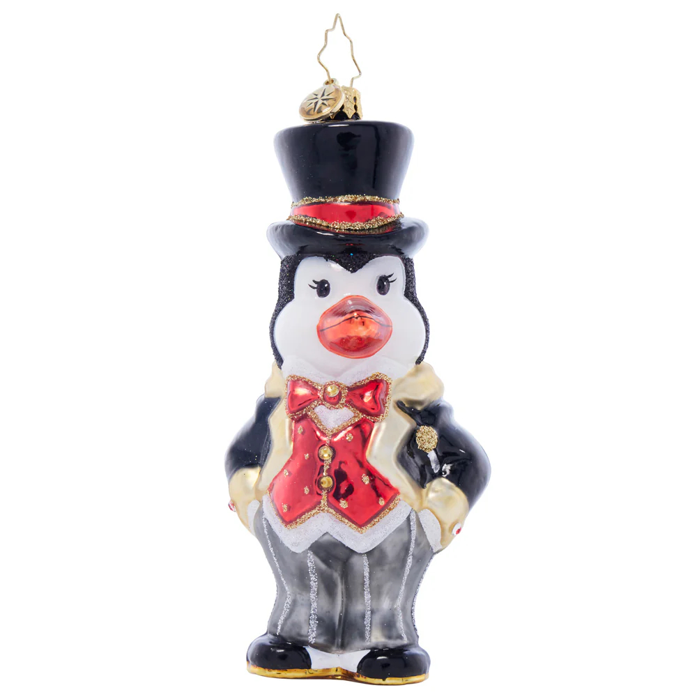 Christopher Radko Posh Penguin Pal Ornament