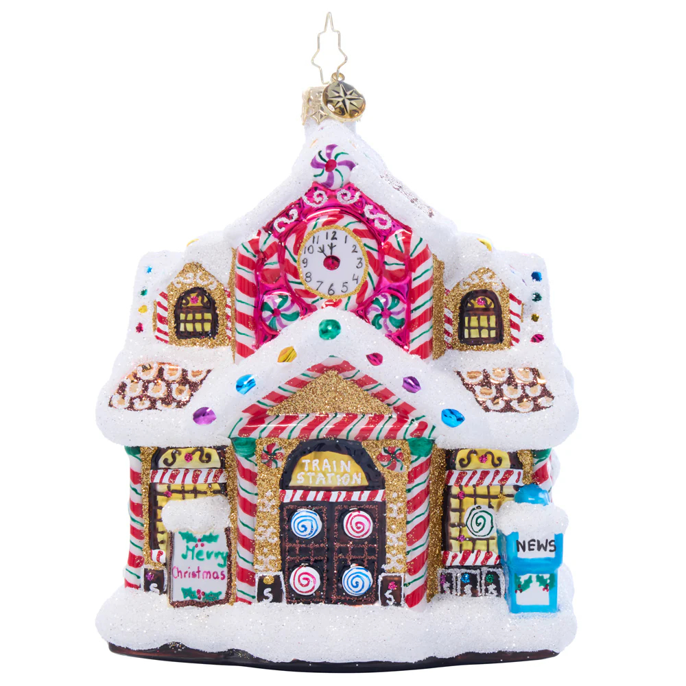 Christopher Radko Sweet Tooth Station Ornament