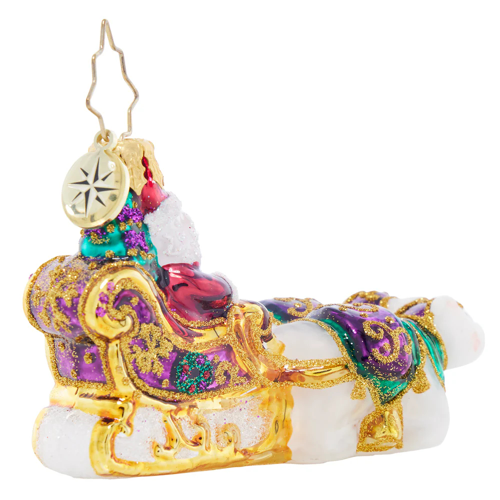Christopher Radko Polar Pals Sleigh Ride Ornament